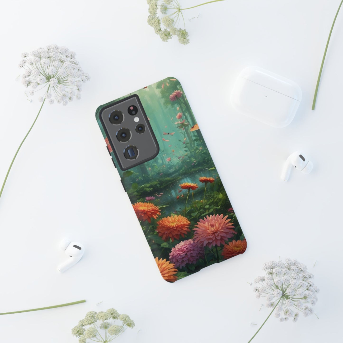 Enchanted Forest Dragonflies & Blossoms – Samsung Galaxy Series Case