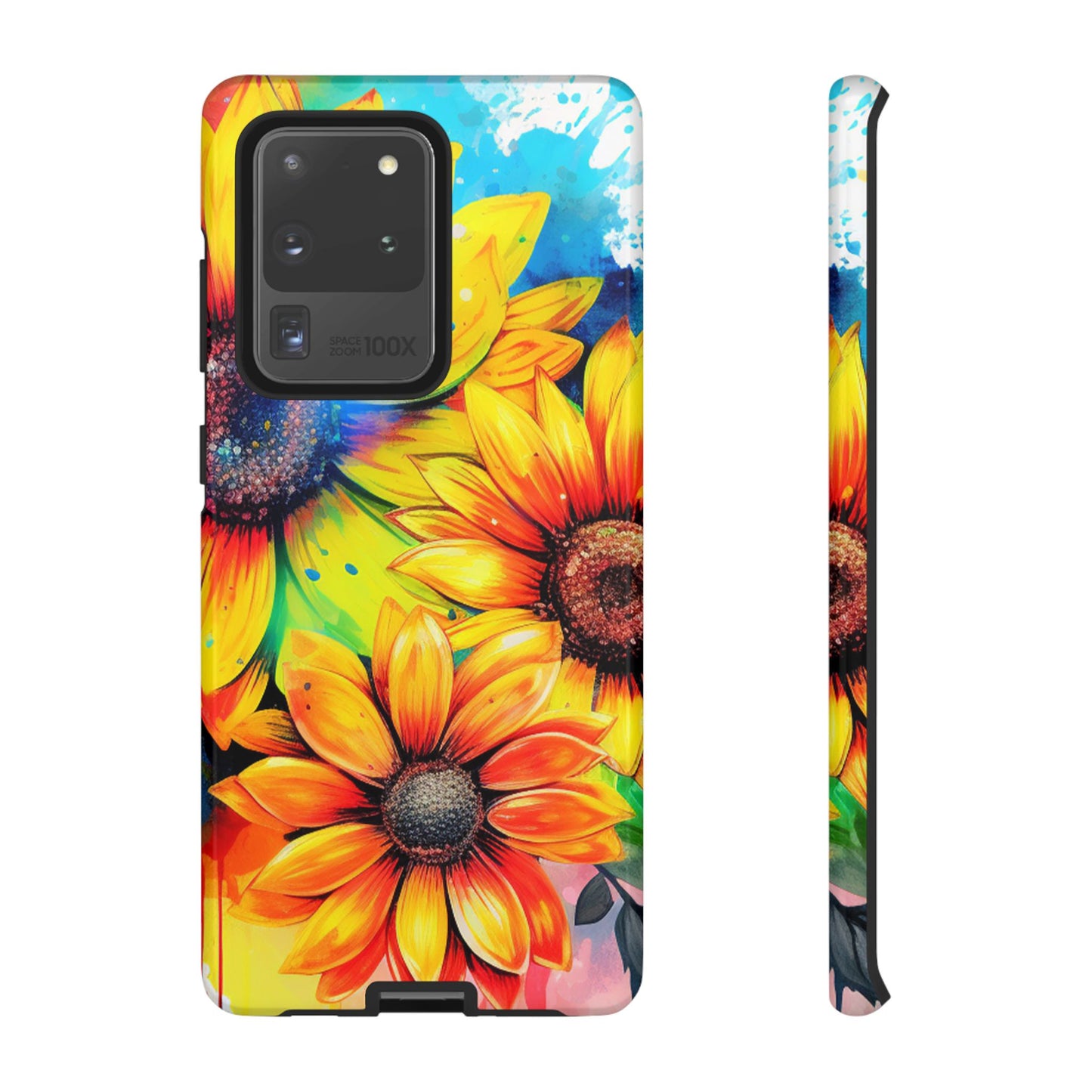 Vibrant Sunflower Splash - Samsung Galaxy Series Case