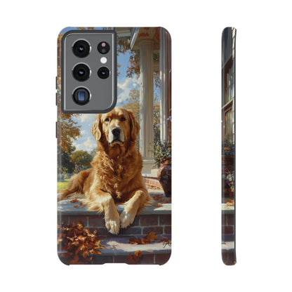 Golden Retriever Autumn Serenity - Samsung Galaxy Series Case