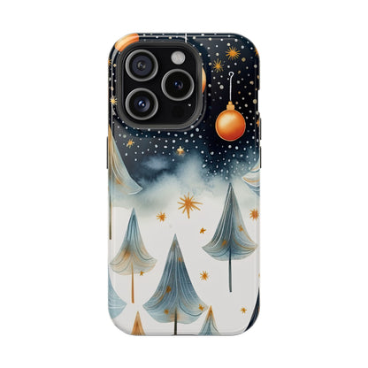 Winter Wonderland Gold Ornament – MagSafe iPhone Series Case