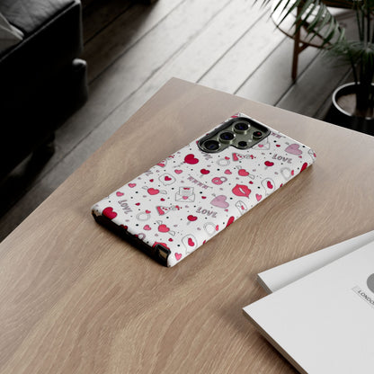 Samsung Galaxy Case: Romantic Love-Inspired Icons Case