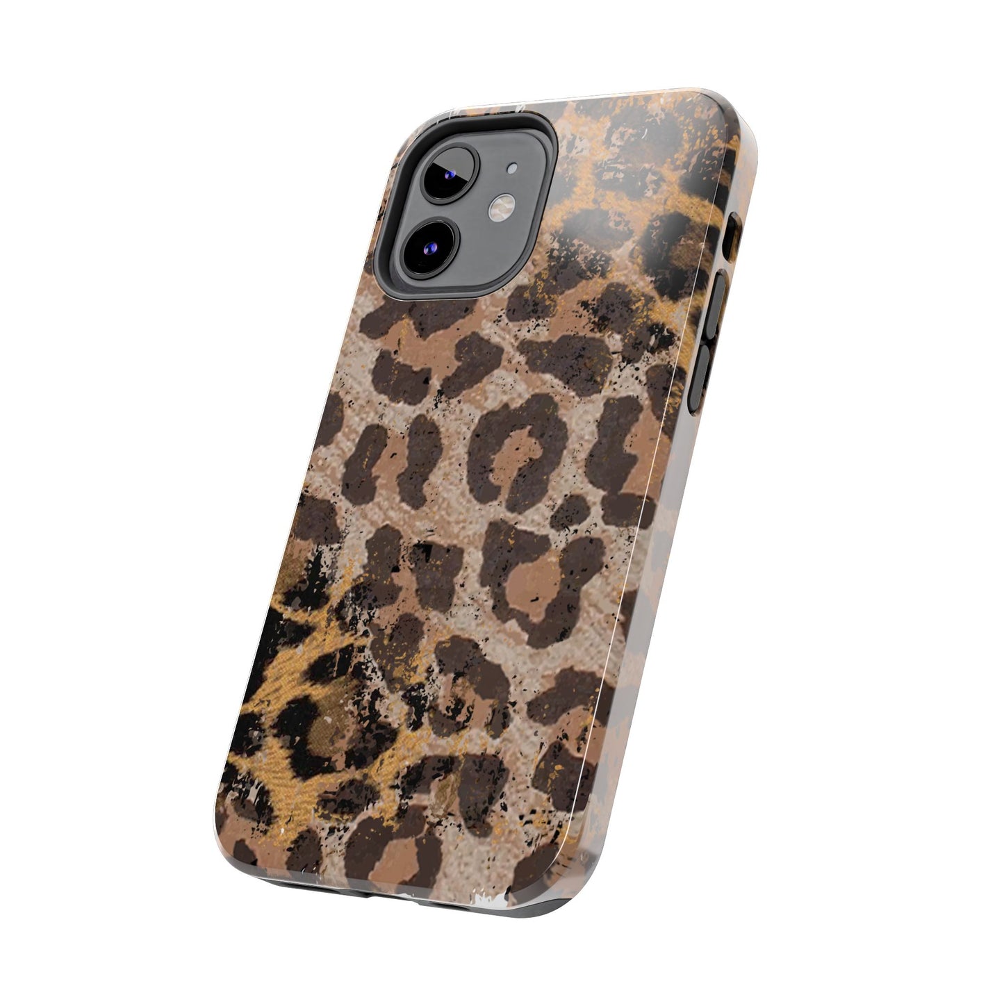 Vintage Distressed Leopard Print - iPhone Series Case