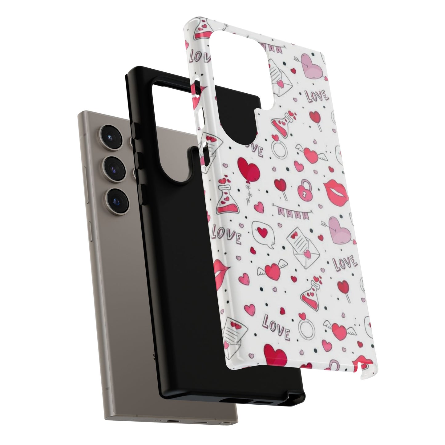 Samsung Galaxy Case: Romantic Love-Inspired Icons Case