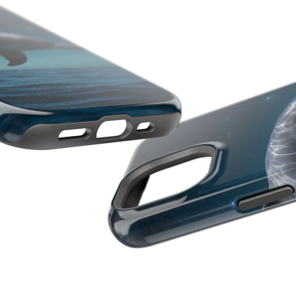 Midnight Ocean Dolphin - MagSafe-Compatible Case