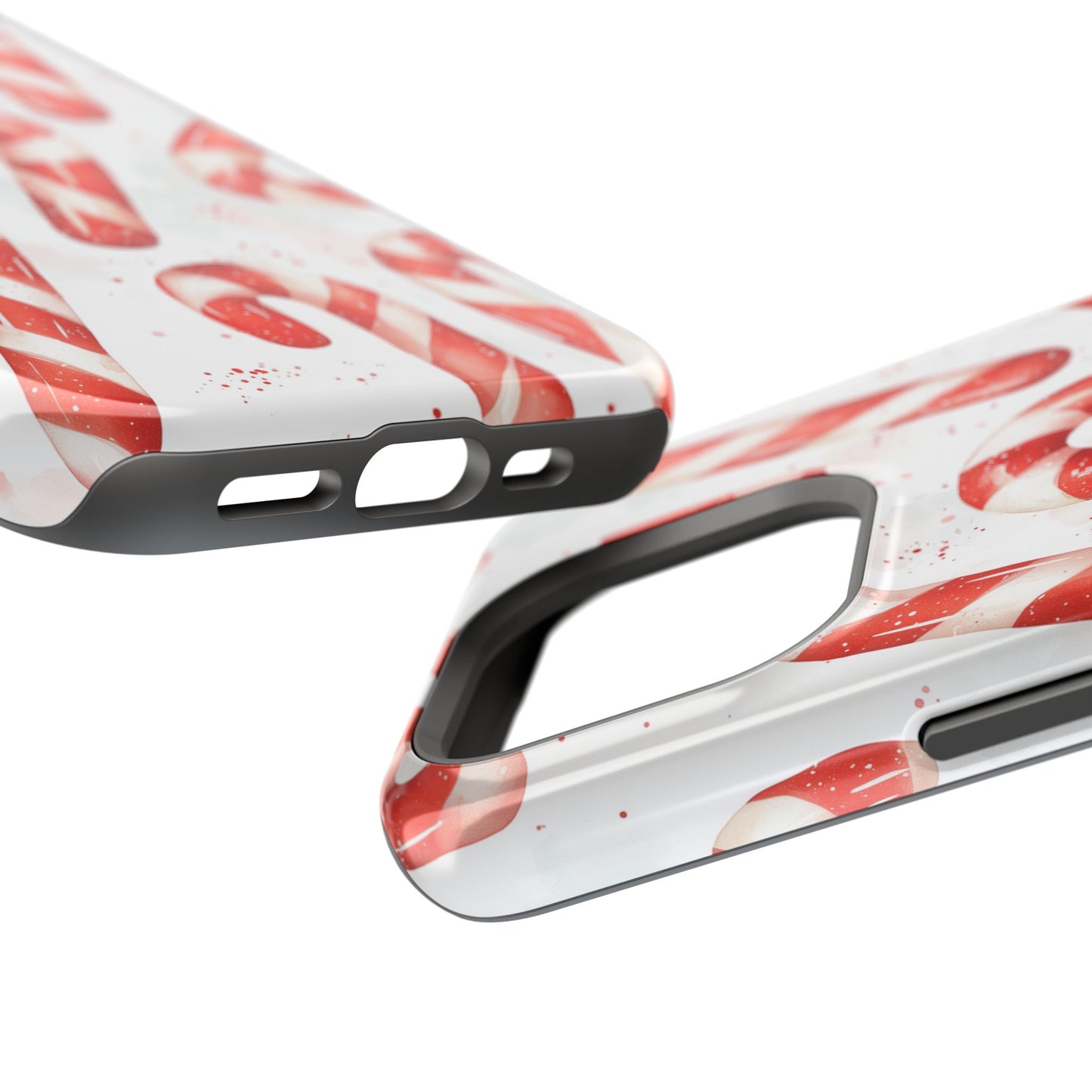 Festive Candy Cane Delight - MagSafe iPhone Series Case