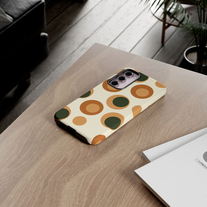 Retro Earthy Circles - Samsung Galaxy Case