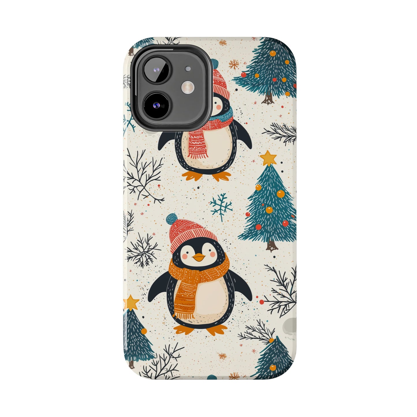 Penguin Wonderland – Snowy Christmas Cheer iPhone Case