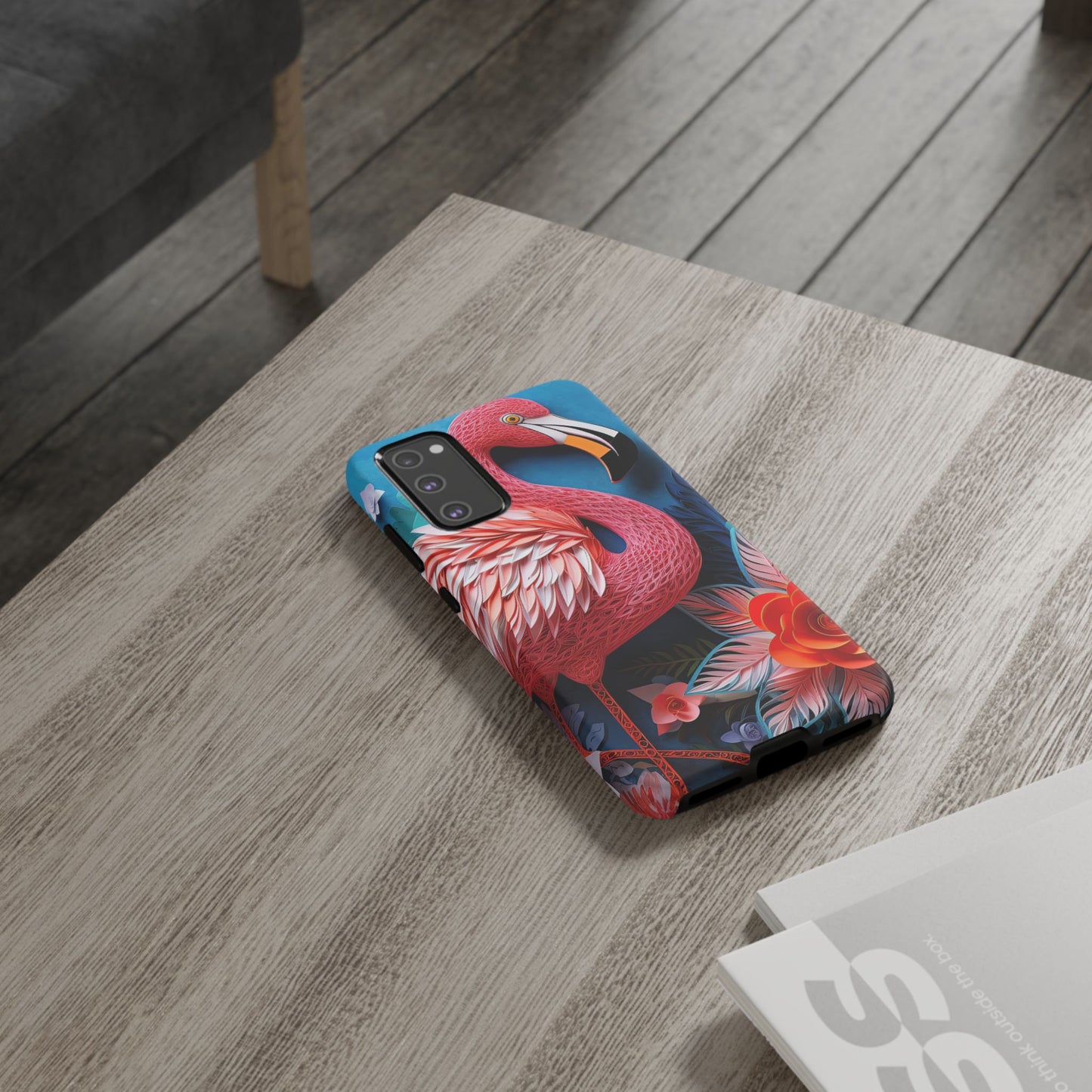 Flamingo Dreams – Bold Tropical Samsung Case