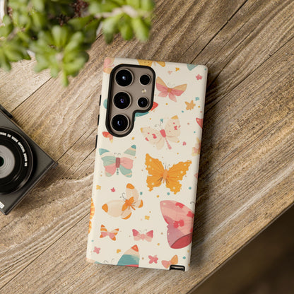 Coquette Watercolor Butterfly iPhone Case