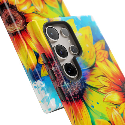 Vibrant Sunflower Splash - Samsung Galaxy Series Case