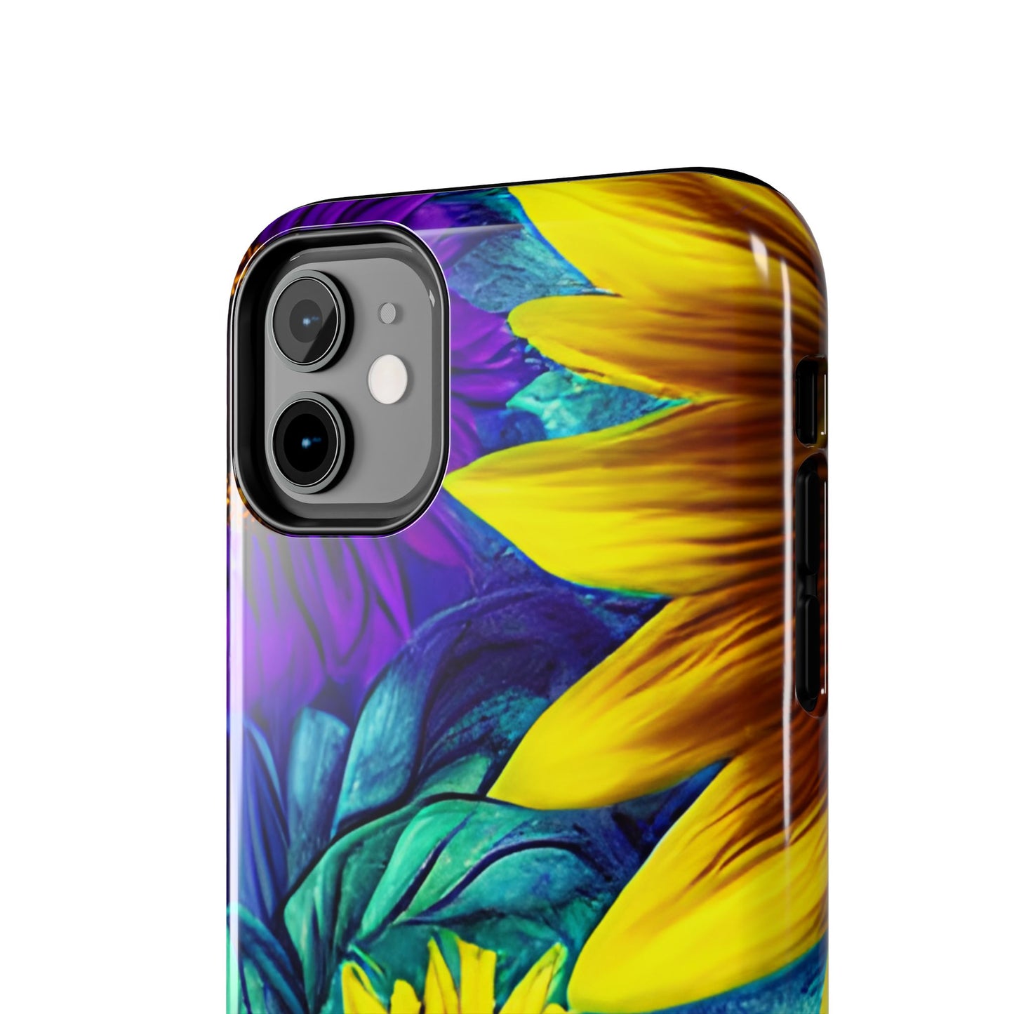 Purple & Gold Sunflower Dream - iPhone Series Case