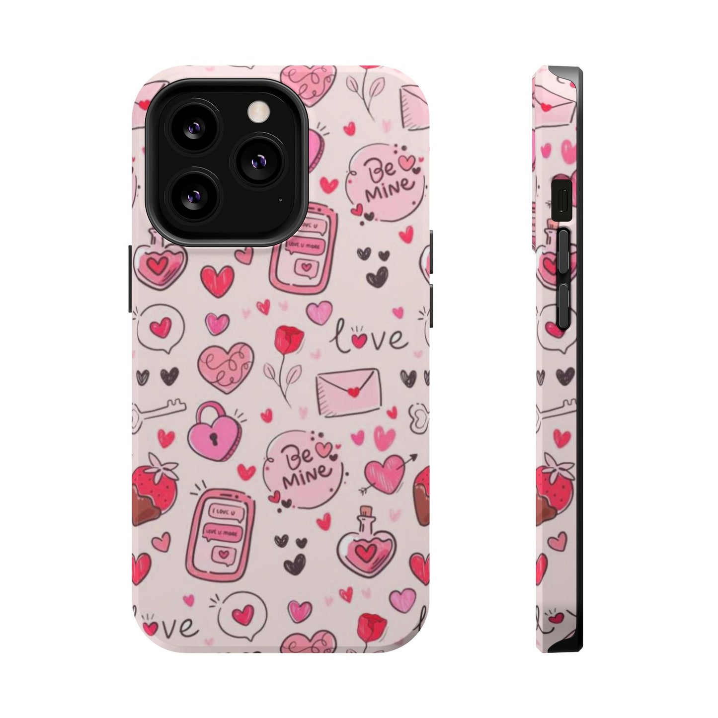 MagSafe Case: Playful Valentine's Day Icons Case