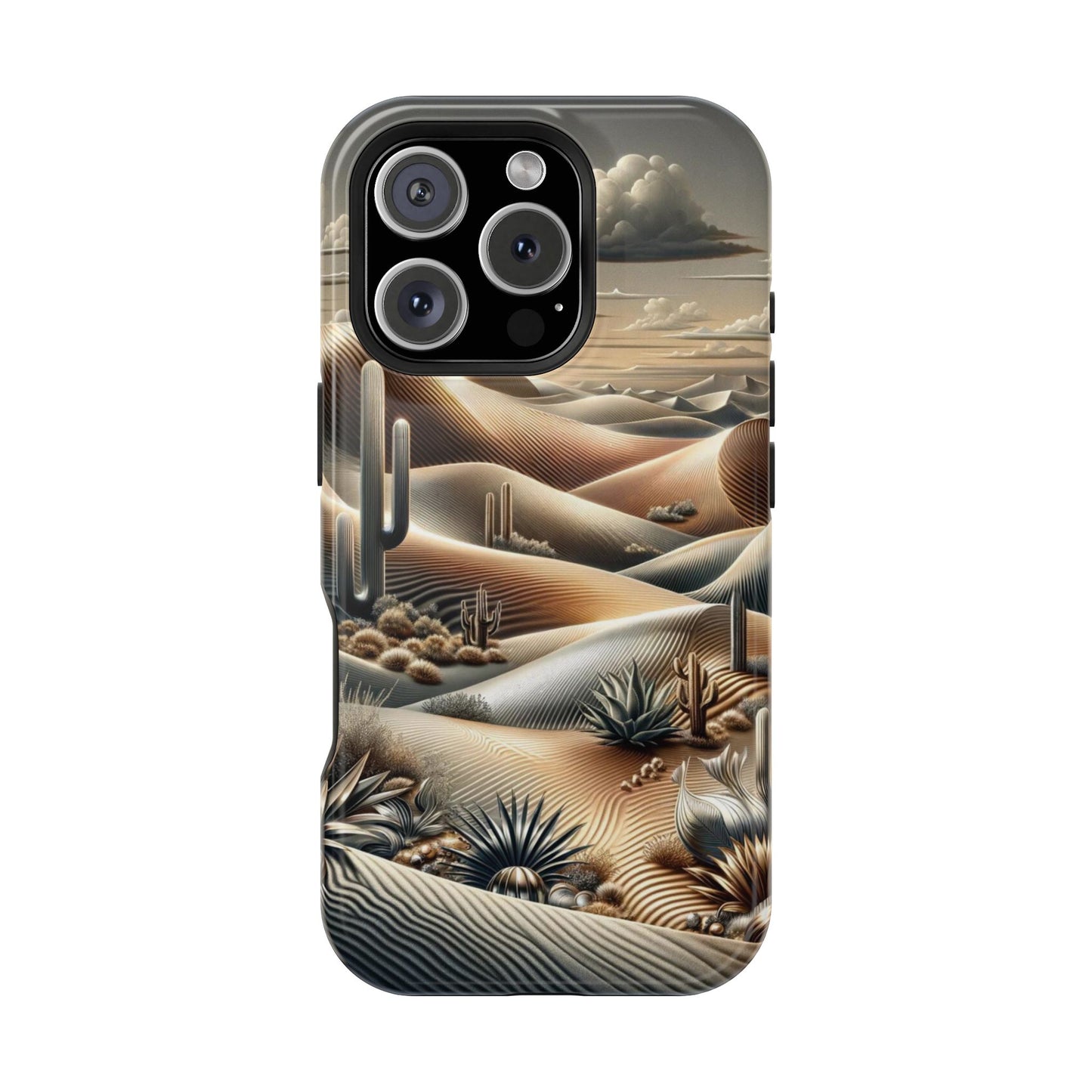 Heavy Metal Cactus iPhone Case