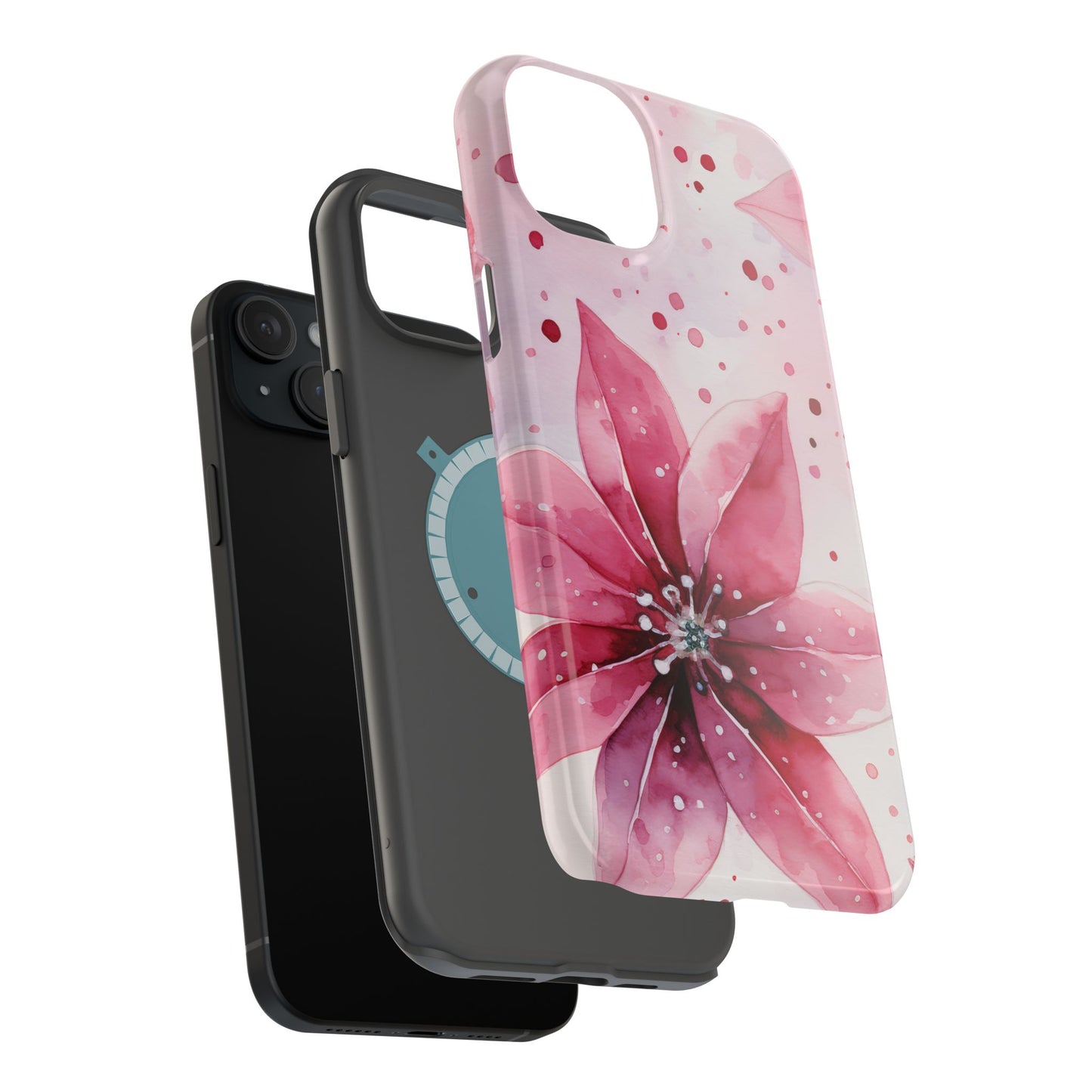 Sapphire Bloom – MagSafe iPhone Case