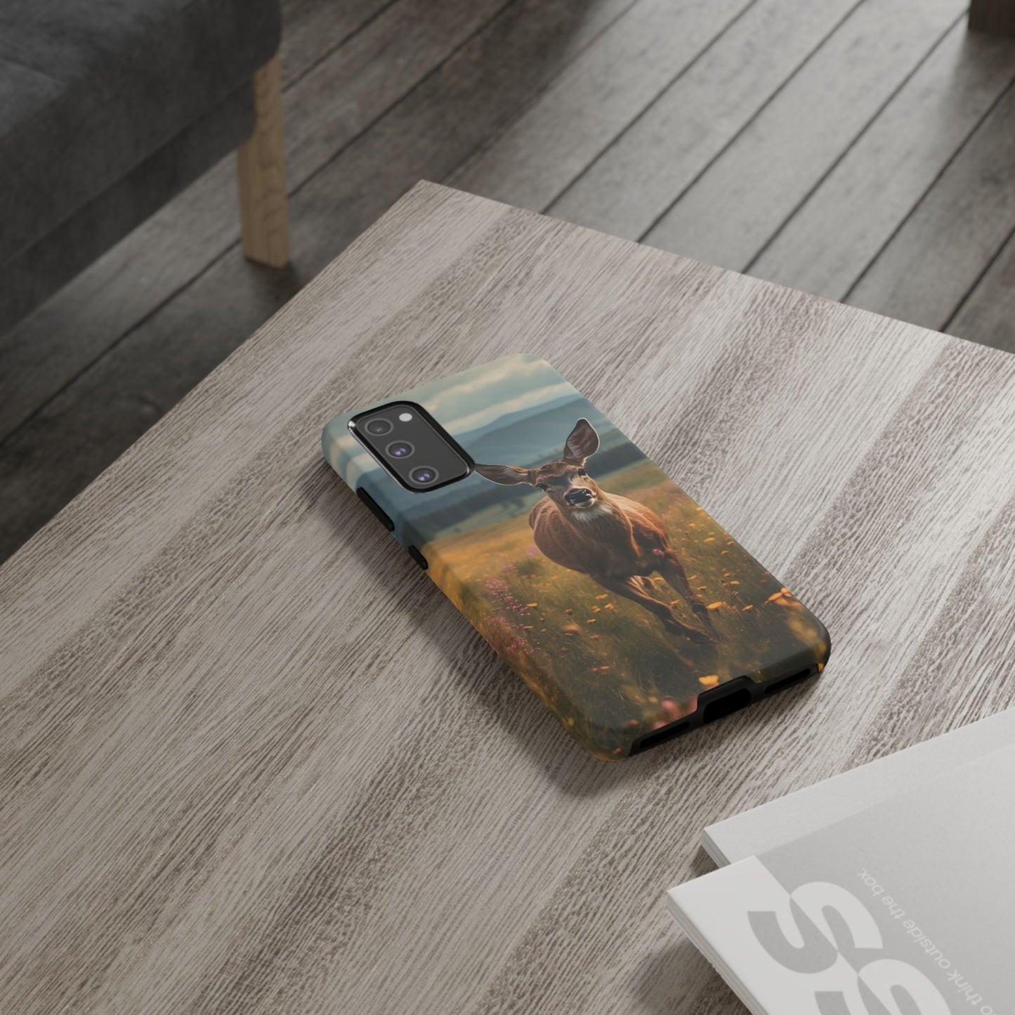 Rustic Meadow Deer – Samsung Galaxy Case