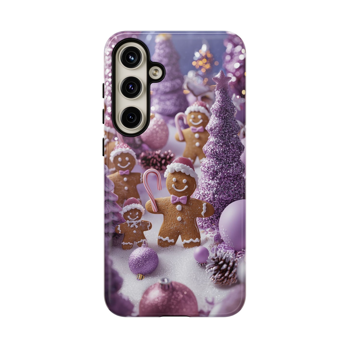 Pink Frosted Gingerbread Forest - Samsung Galaxy Series Case