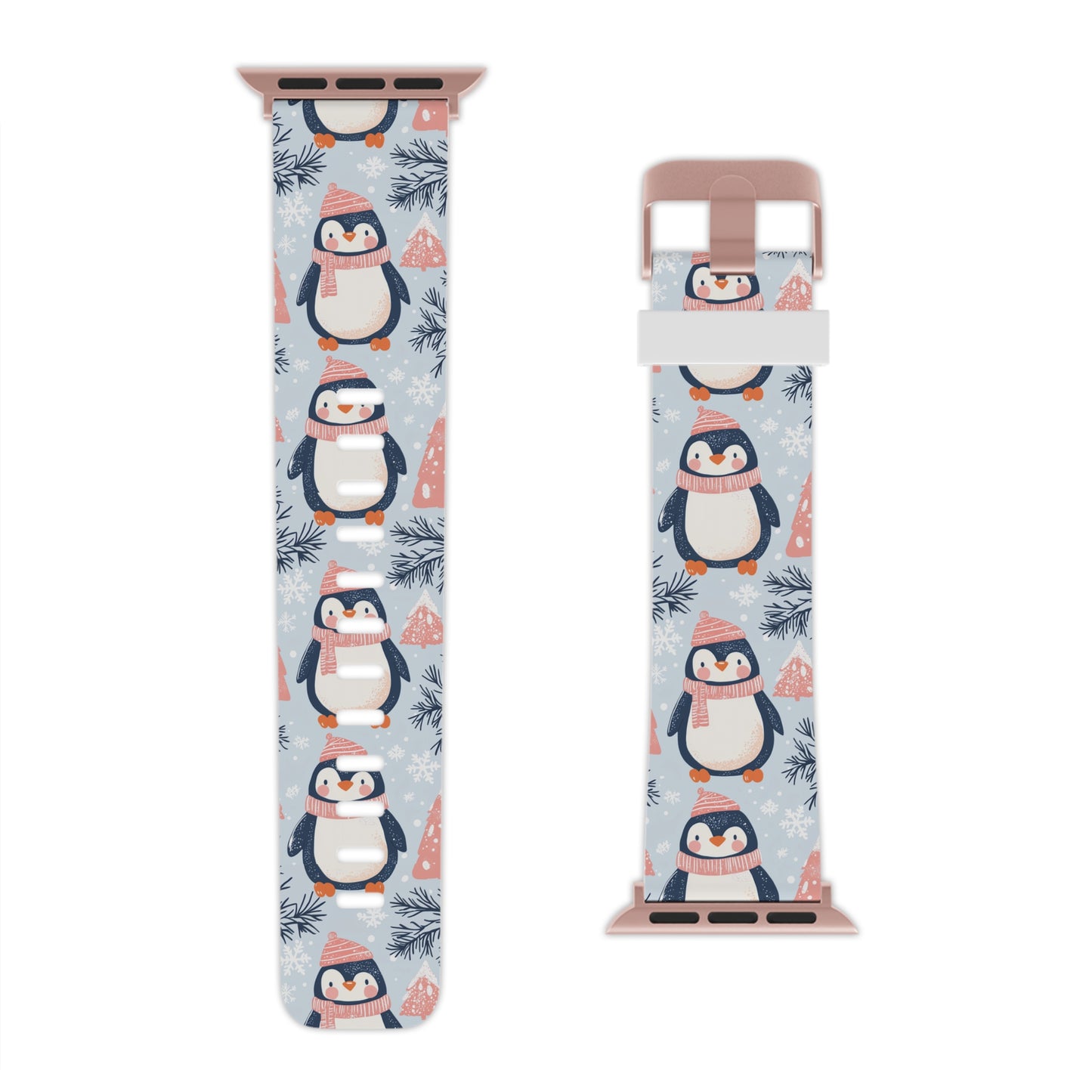 Penguin in Winter Wonderland Apple Watch Band