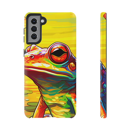 Vibrant Rainbow Frog Design – Samsung Galaxy Case