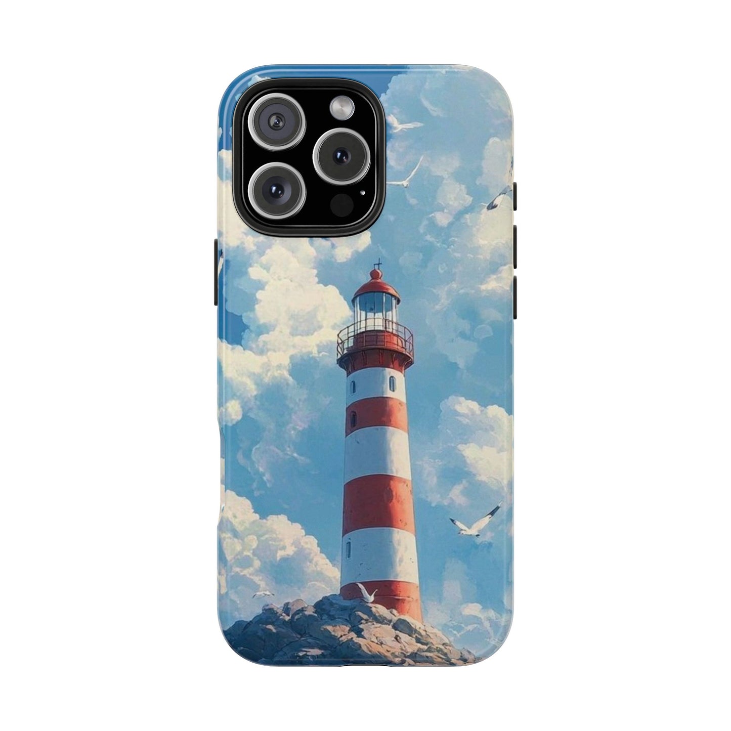 Samsung Galaxy Case - Majestic Lighthouse Scene Design