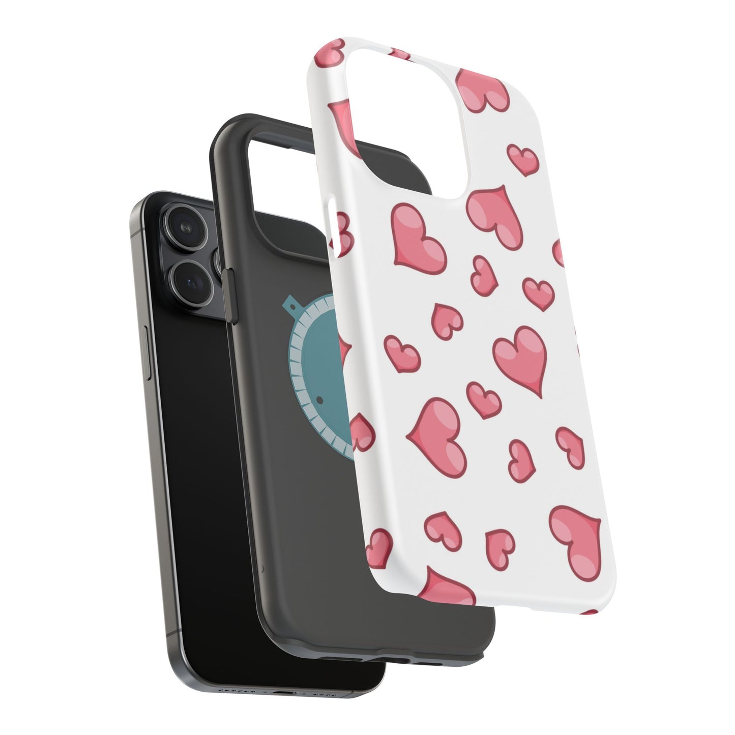 Scattered Hearts MagSafe iPhone Case