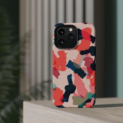 Modern Earthy Camo Abstract – MagSafe iPhone Case