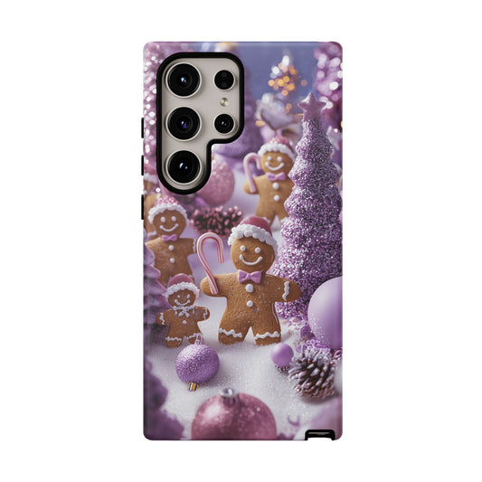 Pink Frosted Gingerbread Forest - Samsung Galaxy Series Case