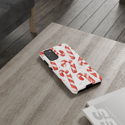 Festive Candy Cane Delight - Samsung Galaxy Series Case