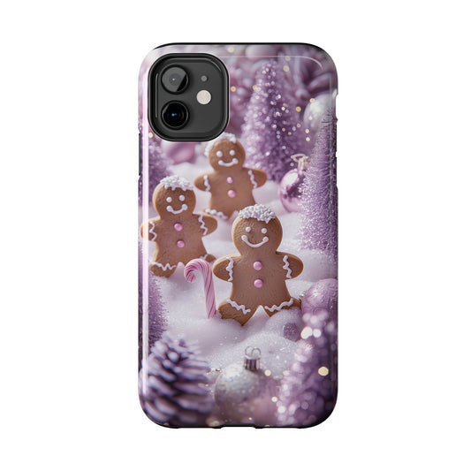 Pastel Christmas Gingerbread Wonderland - iPhone Series Case