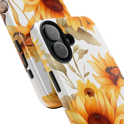 Sunflower & Monarch Garden - iPhone Series Case