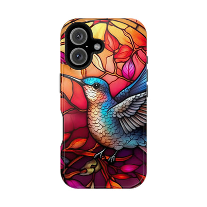 Radiant Multicolor Bird Artwork - MagSafe iPhone Case