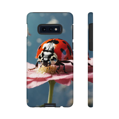 Samsung Galaxy Case: Floral Ladybug Delight