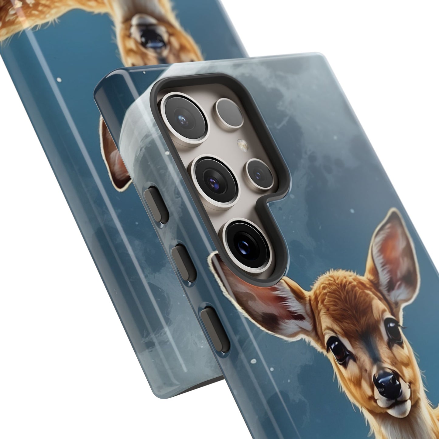 Samsung Galaxy Case – Enchanted Fawn Under the Moonlit Sky