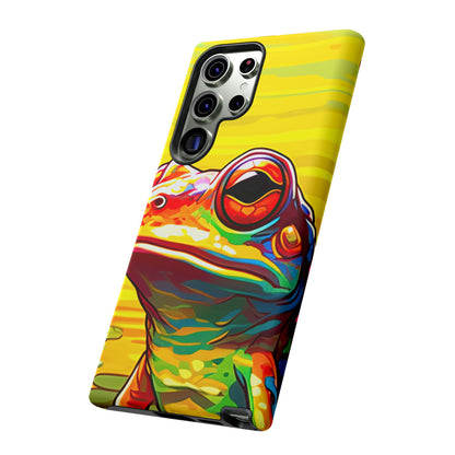 Vibrant Rainbow Frog Design – Samsung Galaxy Case