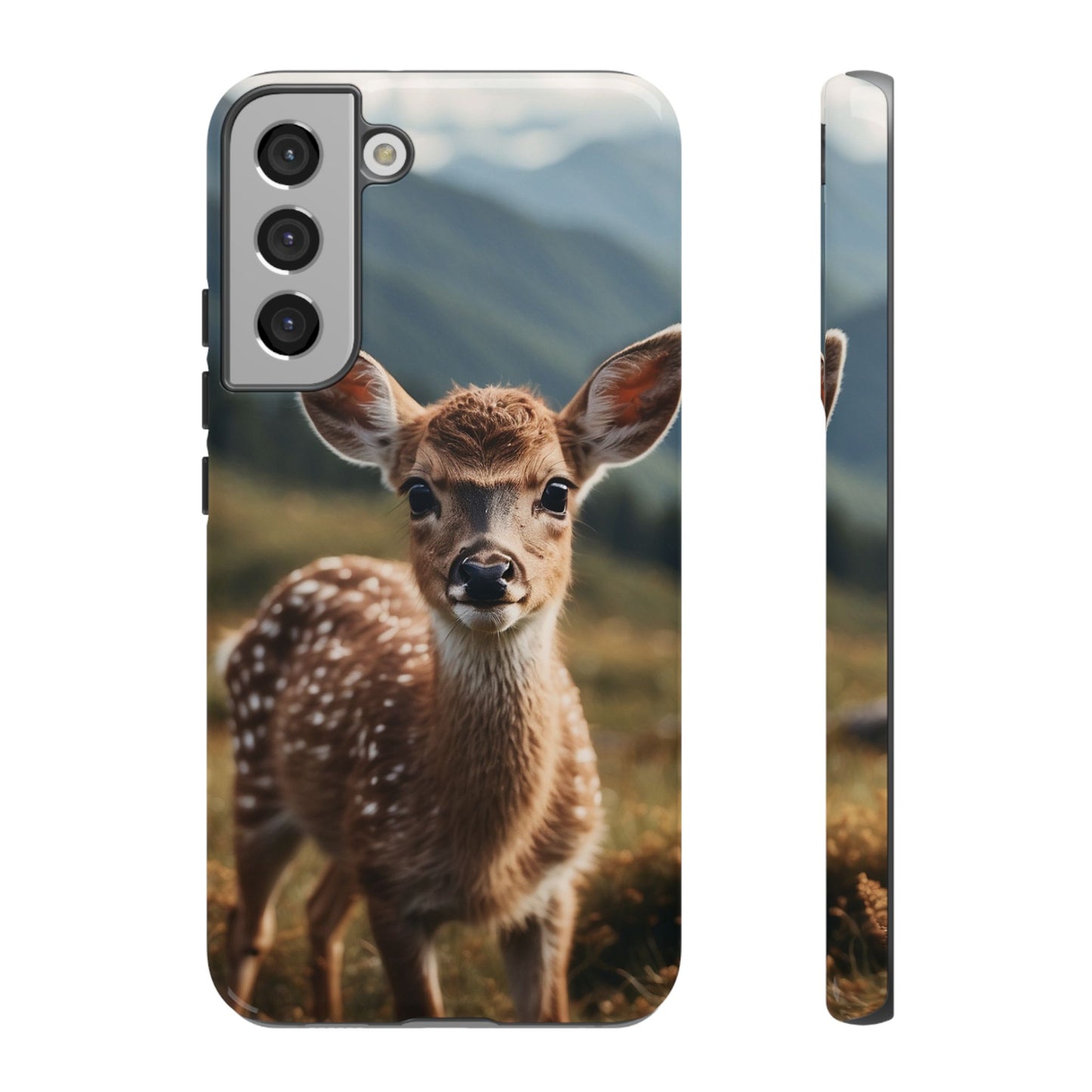 Gentle Fawn in Mountain Meadows Samsung Galaxy Case