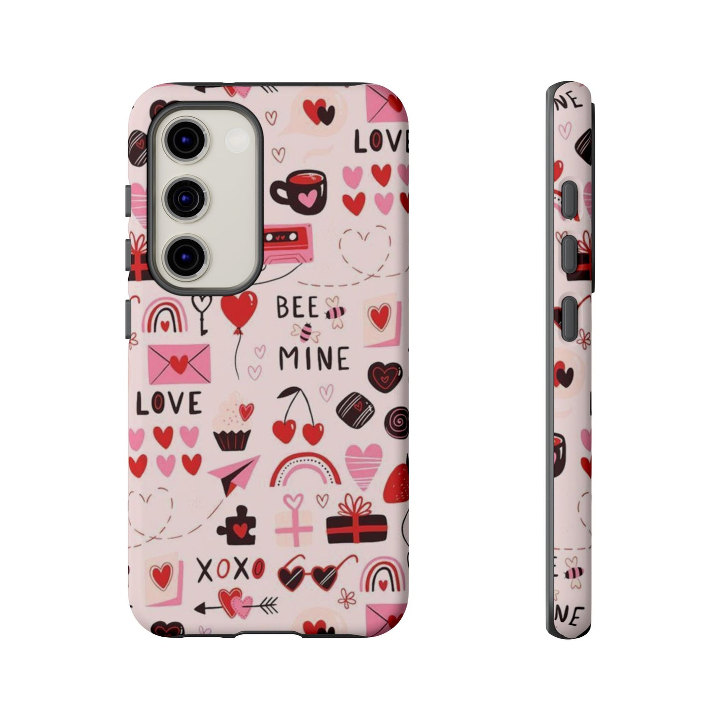 Samsung Galaxy Case: Bee Mine Love Doodles