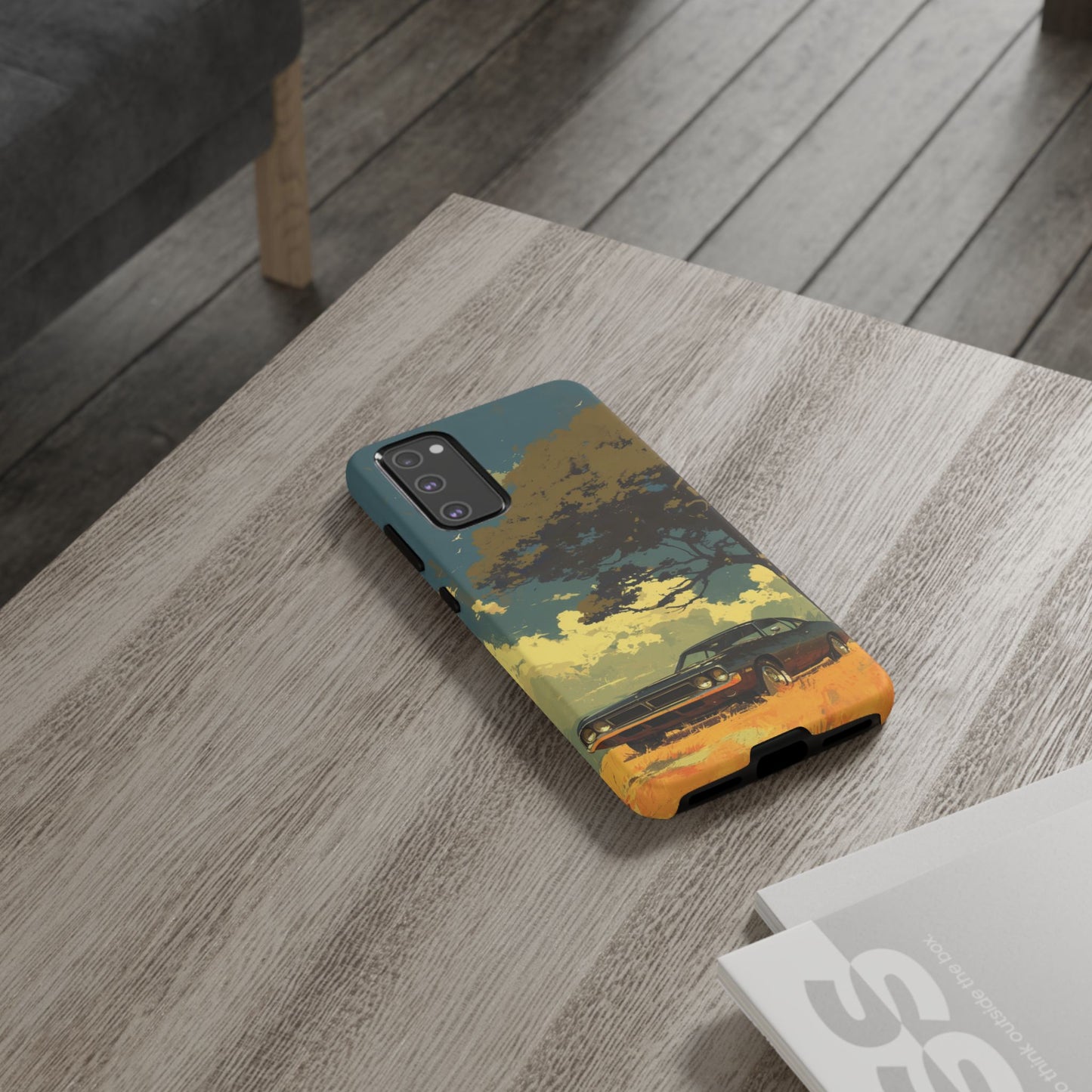 Retro Road Trip Vintage Car iPhone Case