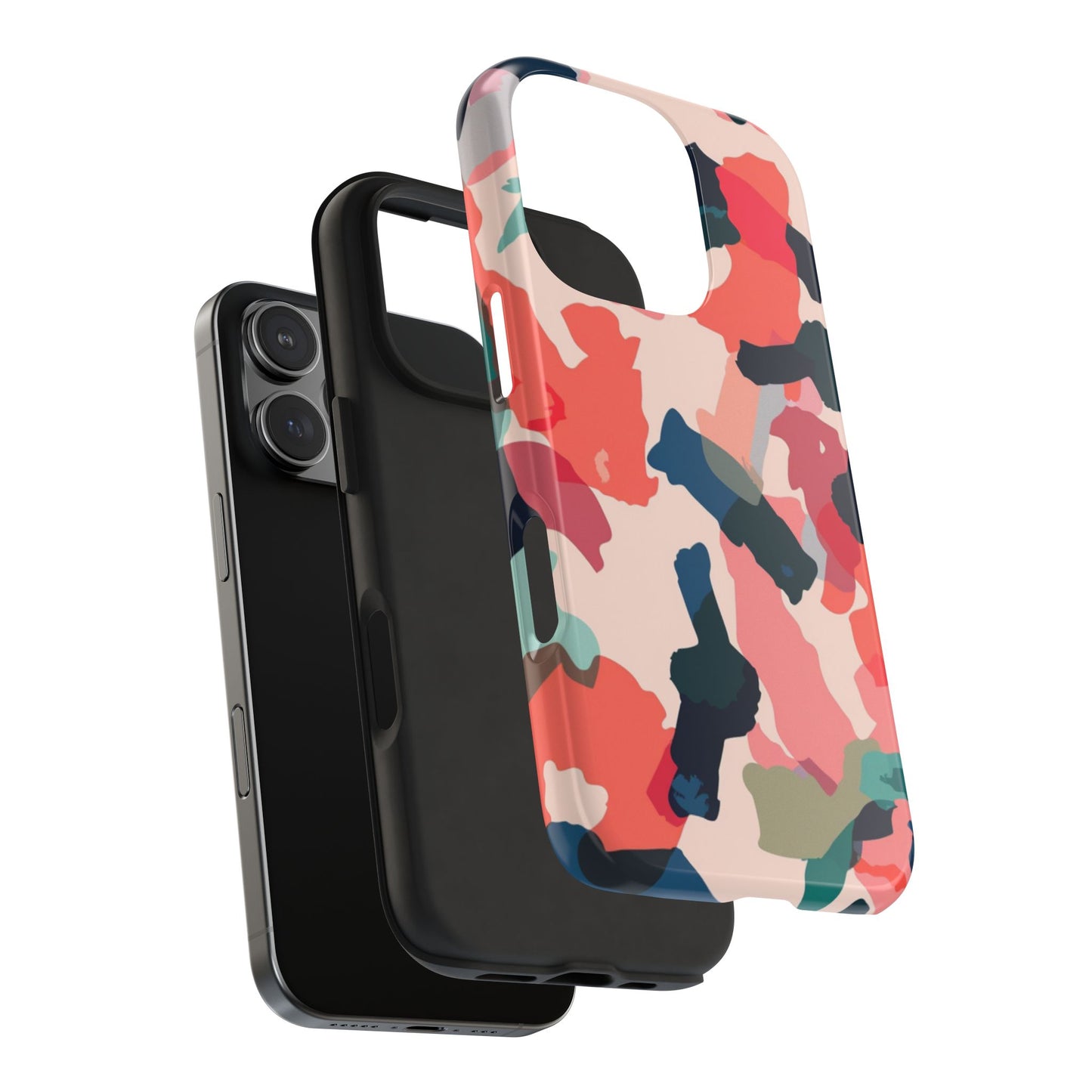 Modern Earthy Camo Abstract – iPhone Case