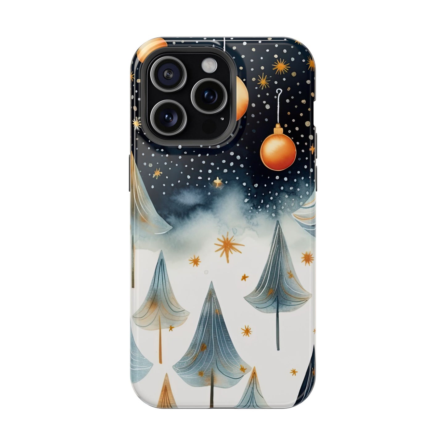 Winter Wonderland Gold Ornament – MagSafe iPhone Series Case