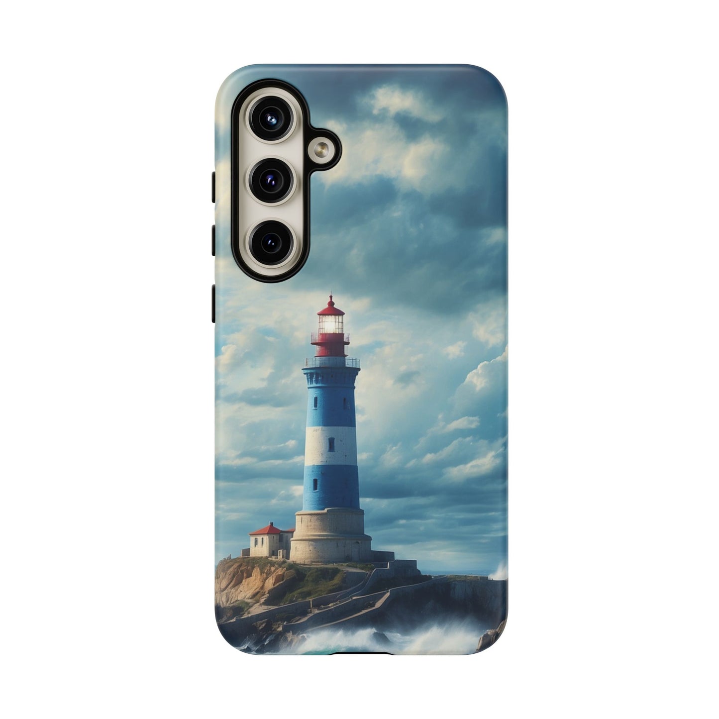 Samsung Galaxy Case - Coastal Lighthouse Design