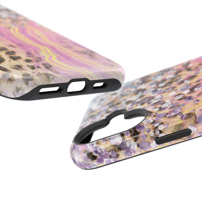 Glitter Glam Leopard – Magsafe iPhone Series Case