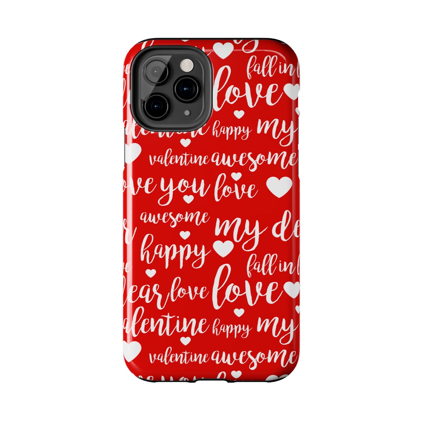 Valentine Words Pattern – iPhone Case