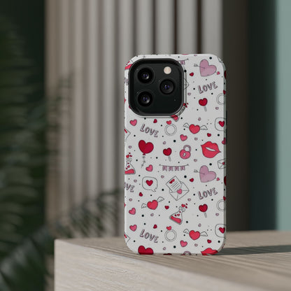 MagSafe Case: Romantic Love-Inspired Icons Case