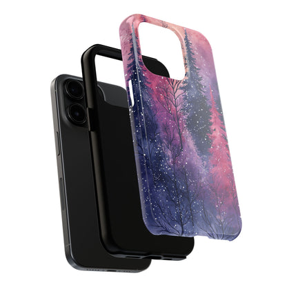 Sunset Snow Forest - iPhone Series Case