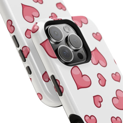 Scattered Hearts MagSafe iPhone Case