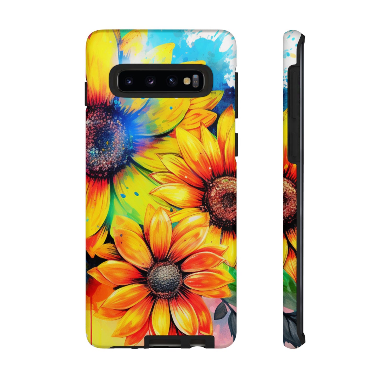 Vibrant Sunflower Splash - Samsung Galaxy Series Case