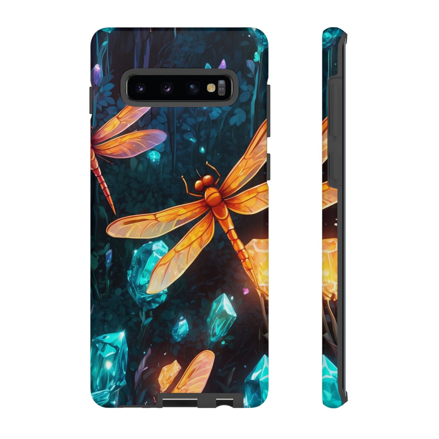 Mystical Dragonflies & Crystals – Samsung Galaxy Series Case