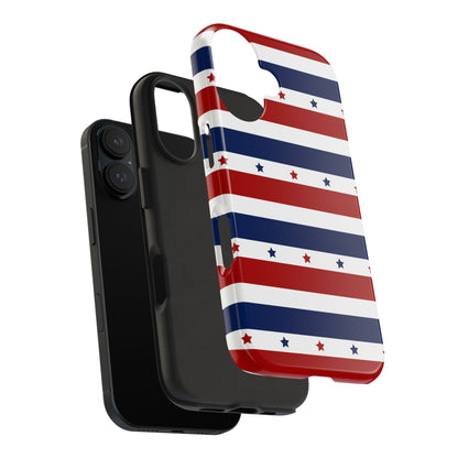 Patriotic Stars iPhone Case