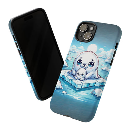 Arctic Embrace Seal iPhone Case