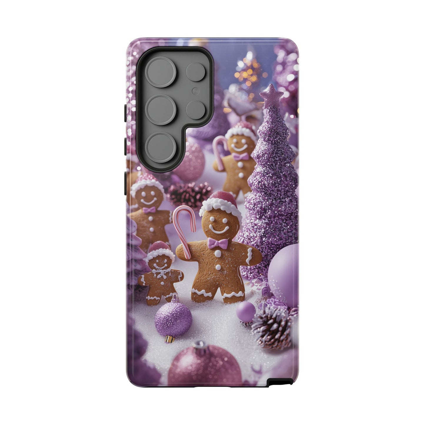 Pink Frosted Gingerbread Forest - Samsung Galaxy Series Case