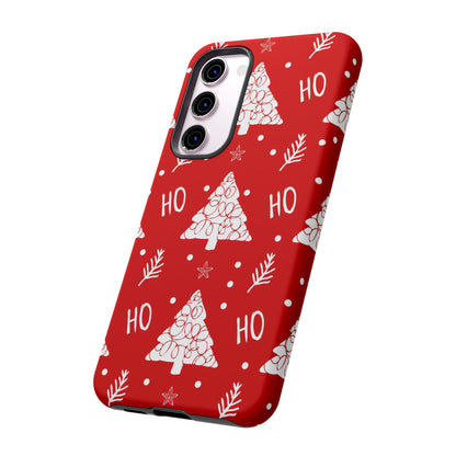 Samsung Galaxy Case: Ho Ho Ho – Christmas Tree Wonderland